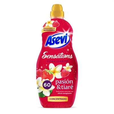 Asevi suavizante concentrado Pasión & Tiaré 60 lavados (pack de 10)