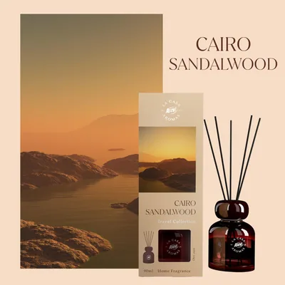 Asevi Ambientador Mikado Cairo Sandalwood 90 ml - pack de 3 unidades – foto 2