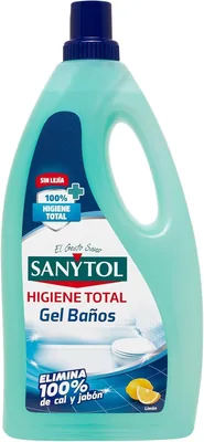 Sanytol Limpiador Gel para Baños sin Lejía 1200 ml (pack de 8)