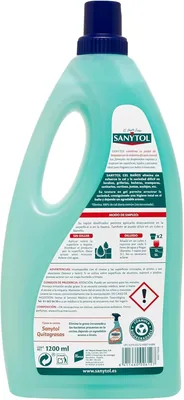 Sanytol Limpiador Gel para Baños sin Lejía 1200 ml - pack de 8 unidades – foto 2