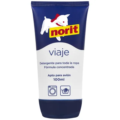 Norit Detergente para Toda la Ropa, Formato Viaje 100 ml (pack de 12)