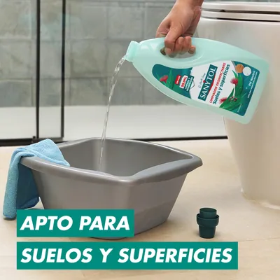 Sanytol Botella Desinfectante Limpiahogar Eucalipto 1200 ml - pack de 8 unidades – foto 2