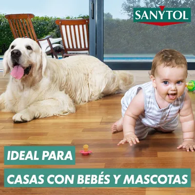 Sanytol Botella Desinfectante Limpiahogar Eucalipto 1200 ml - pack de 8 unidades – foto 3