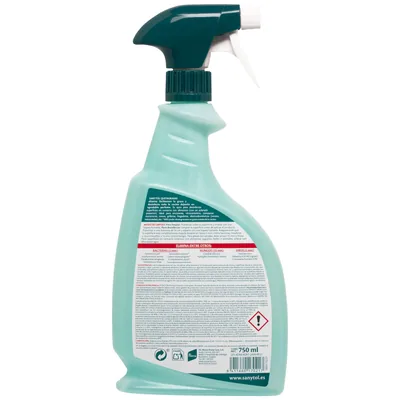 Sanytol Spray Limpiador Desinfectante Quitagrasas 750 ml - pack de 12 unidades – foto 6
