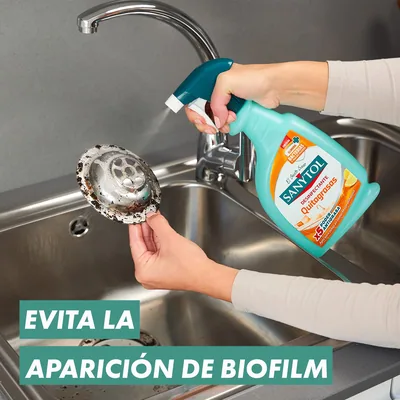 Sanytol Spray Limpiador Desinfectante Quitagrasas 750 ml - pack de 12 unidades – foto 4