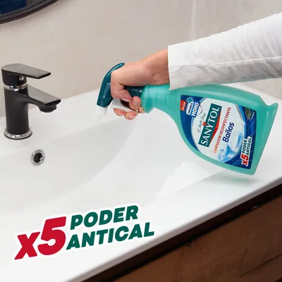 Sanytol Limpiador Desinfectante Antical para Baños 750 ml - pack de 12 unidades – foto 3