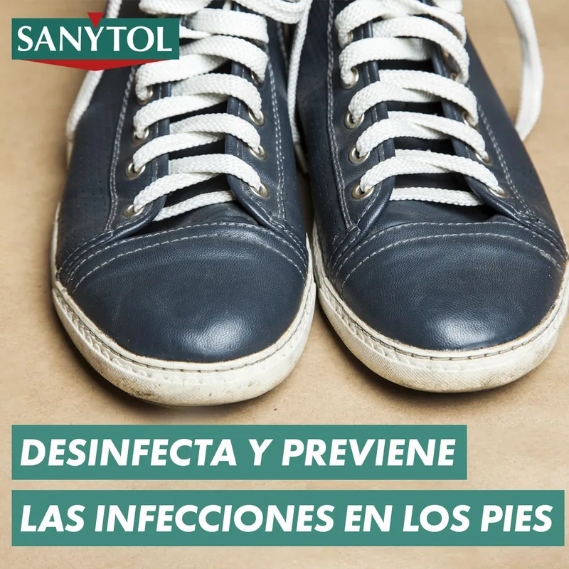 Sanytol Spray Desinfectante y Desodorante para Calzado 150 ml - pack de 6 unidades