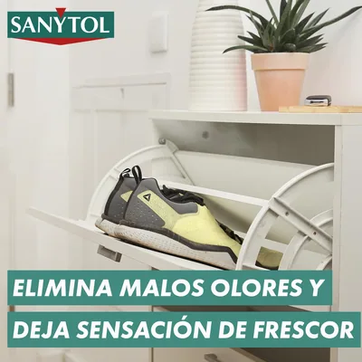 Sanytol Spray Desinfectante y Desodorante para Calzado 150 ml - pack de 6 unidades – foto 2