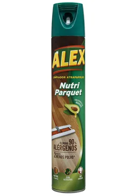 Alex Limpiador Atrapapolvo para suelos de madera 750 ml (pack de 3)