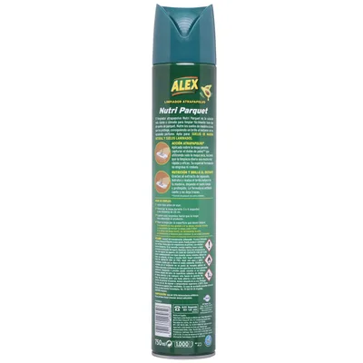 Alex Limpiador Atrapapolvo para suelos de madera 750 ml - pack de 3 unidades – foto 2