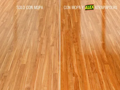 Alex Limpiador Atrapapolvo para suelos de madera 750 ml - pack de 3 unidades – foto 3
