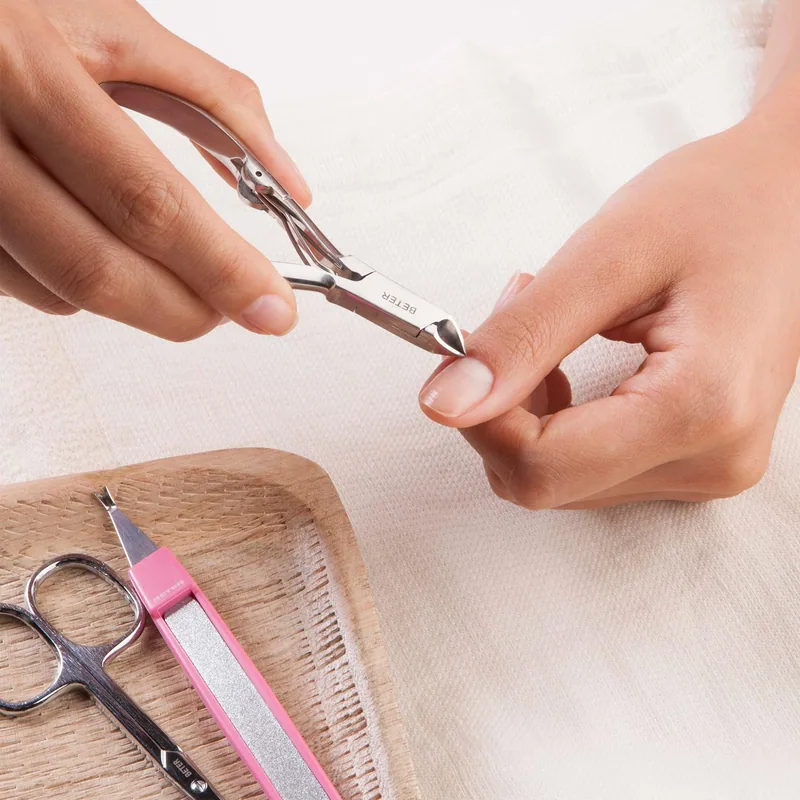 Beter Alicate Manicura Pieles Inoxidable 10 Cm - pack de 2 unidades