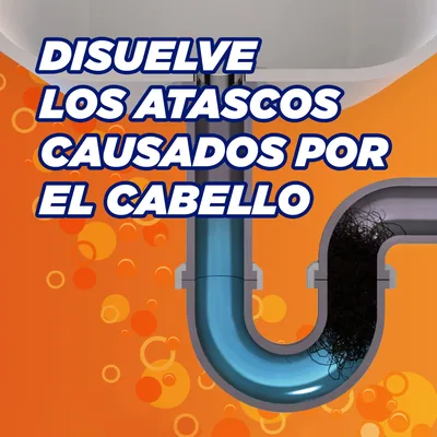Mr Muscle Gel Limpia Tuberías 1L - pack de 2 unidades – foto 4