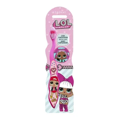 L.O.L. Surprise! Cepillo Dental Infantil Talla Única, Negro - pack de 12 unidades – foto 2