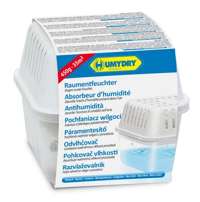 Humydry Nespoli Compact 450 g Recipiente + sales 450 gr (pack de 3)