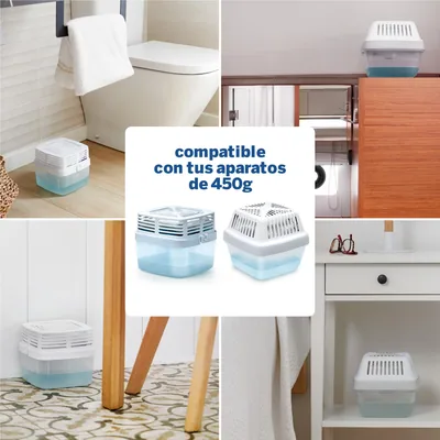 Humydry Set 3 recambios antihumedad para Deshumidificadores 450 g - pack de 2 unidades – foto 3