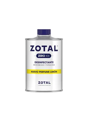 Zotal zero Desinfectante Microbicida Limón 500 ml (pack de 2)