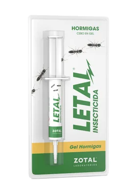 Zotal Gel anti hormigas insecticida en jeringuilla 10g (pack de 6)