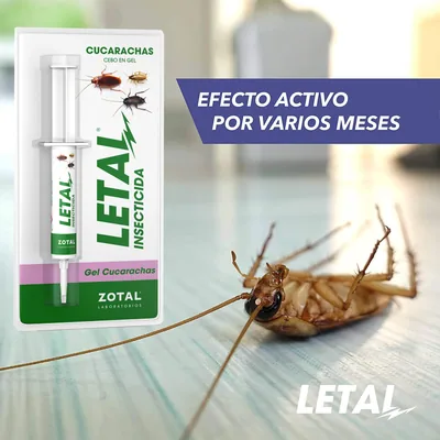 Zotal Letal Gel Insecticida para Cucarachas 10 ml - pack de 3 unidades – foto 2