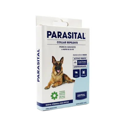 Zotal Parasital Collar Antiparasitario para Perros Grandes 75 cm (pack de 2)