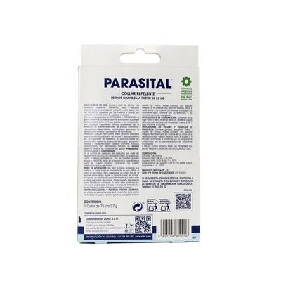 Zotal Parasital Collar Antiparasitario para Perros Grandes 75 cm 100 ml - pack de 2 unidades – foto 2