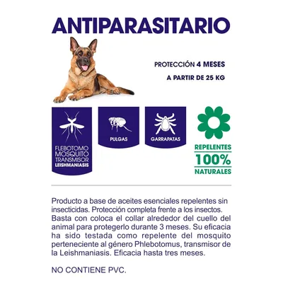 Zotal Parasital Collar Antiparasitario para Perros Grandes 75 cm 100 ml - pack de 2 unidades – foto 3