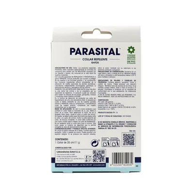 Zotal Parasital Collar Antiparasitario para Gatos - pack de 2 unidades – foto 2