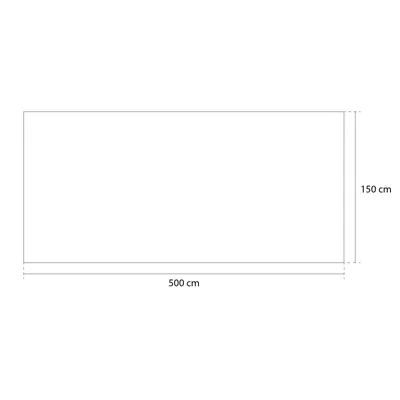 EDM Brezo natural marrón oscuro 85% ocultación 1,5x5 m - 1 unidad – foto 4