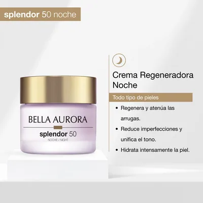 Bella Aurora Splendor 50 crema antiedad regeneradora noche 50 ml - 1 unidad – foto 3