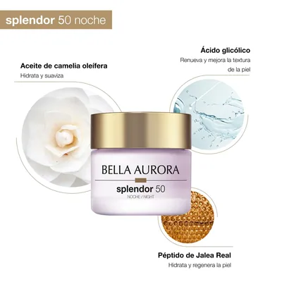 Bella Aurora Splendor 50 crema antiedad regeneradora noche 50 ml - 1 unidad – foto 4
