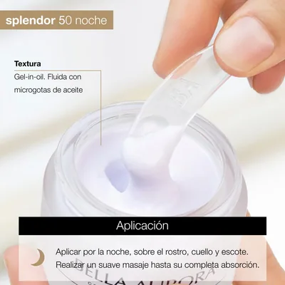 Bella Aurora Splendor 50 crema antiedad regeneradora noche 50 ml - 1 unidad – foto 5