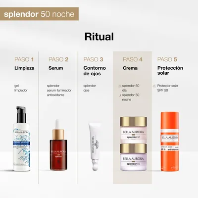 Bella Aurora Splendor 50 crema antiedad regeneradora noche 50 ml - 1 unidad – foto 6