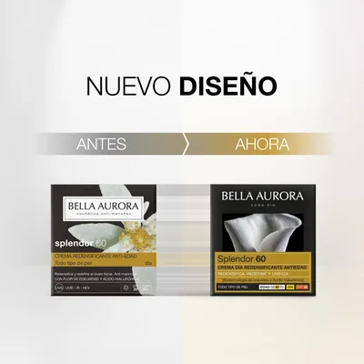 Bella Aurora Splendor 60 crema facial de día antiedad SPF20 50 ml - 1 unidad – foto 3
