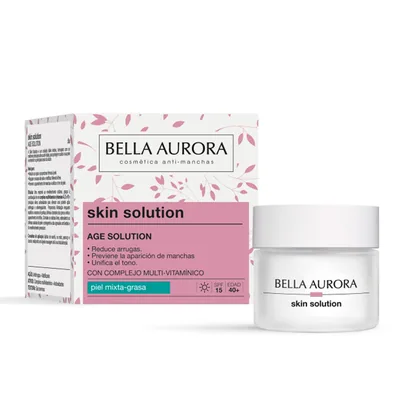 Bella Aurora Skin Solution Age crema antiarrugas mixta-grasa SPF15 50 ml