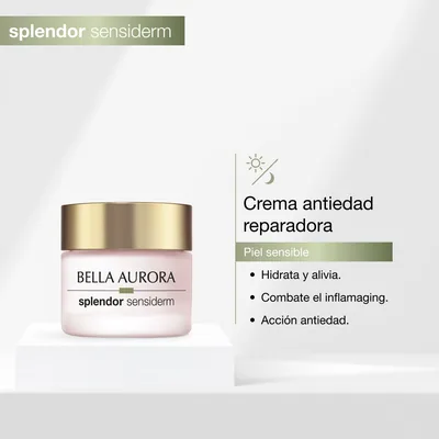 Bella Aurora Splendor Sensiderm crema antiedad reparadora 50 ml - 1 unidad – foto 3