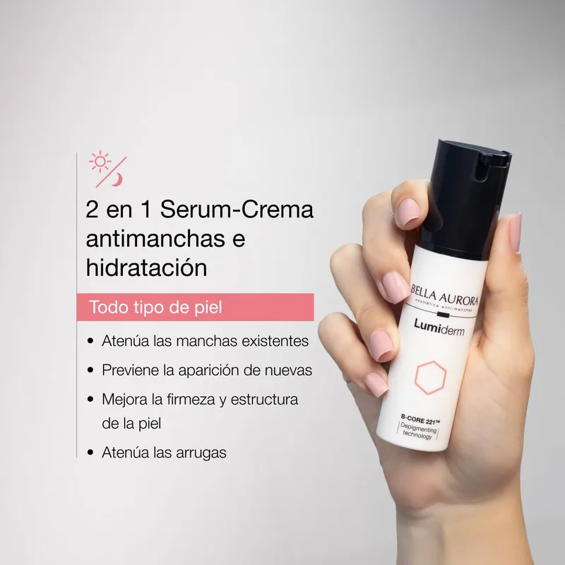 Bella Aurora Lumiderm sérum-crema antimanchas antiedad SPF20 30 ml - 1 unidad