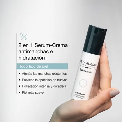 Bella Aurora Lumiderm sérum-crema hidratante antimanchas SPF20 30 ml - 1 unidad – foto 3
