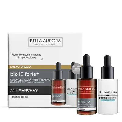 Bella Aurora Bio10 Forte sérum + exfoliante
