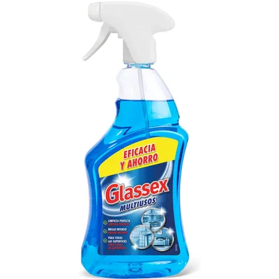 Glassex limpiador multiusos y cristales pistola spray 750 ml (pack de 12)
