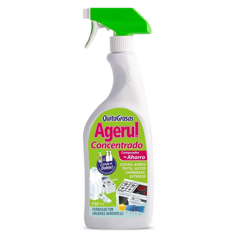 Agerul Quitagrasas Concentrado con Pulverizador 750 ml - pack de 12 unidades