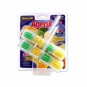 Agerul Bloque WC Citrus 50 g - pack de 10 unidades
