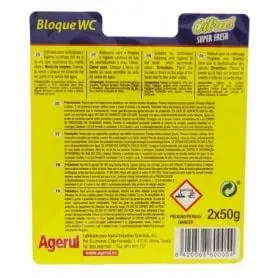 Agerul Bloque WC Citrus 50 g - pack de 10 unidades – foto 2