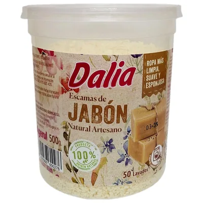 Dalia escamas de jabón natural (pack de 12)
