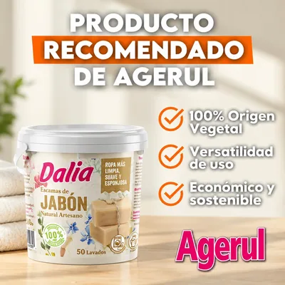 Dalia Escamas de jabón natural - pack de 12 unidades – foto 1