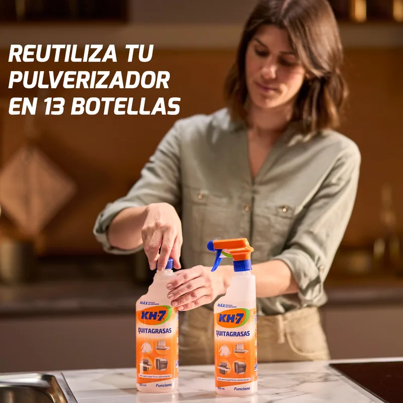 KH-7 Quitagrasas Desengrasante Recambio 715 ml - pack de 12 unidades