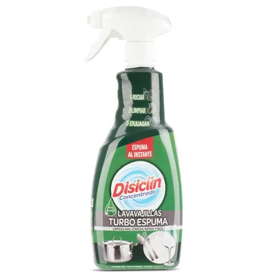 Disiclin lavavajillas superconcentrado Turbo Foam 750 ml (pack de 12)