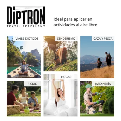 Diptron Textil Repellent Repelente de Garrapatas y Mosquitos para la Ropa 100ml - 1 unidad – foto 6