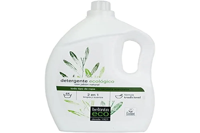 Beltran Detergente Ecológico con Jabón Natural 3 L - pack de 4 unidades