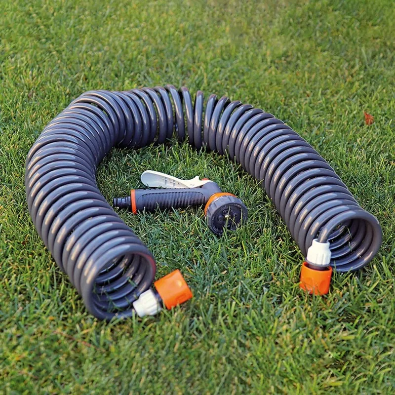 EDM 74021 kit manguera espiral riega fácil 15 m - 1 unidad