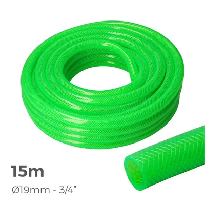 EDM Manguera de jardín Ø19x25 mm 15 m - 1 unidad – foto 3